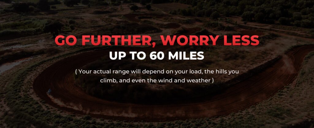 Skeri off-road electric bike up to 60 miles