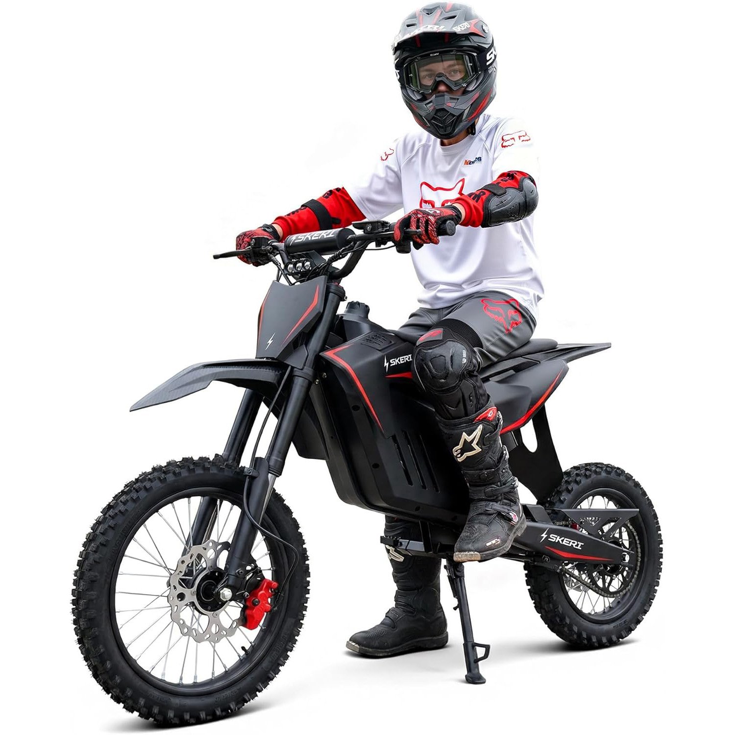 Skeri Electric Dirt Bike EDB00, 3200W Mid-Drive Off-Road E-Bike