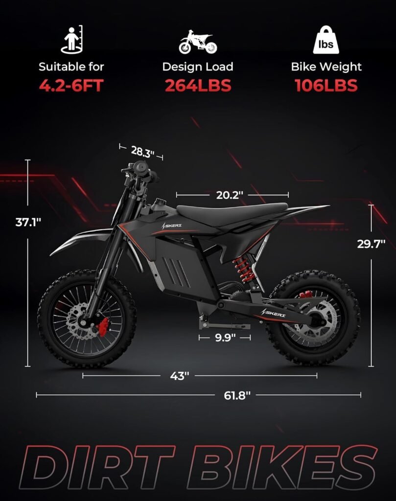 Skeri electric dirt bike 264lbs