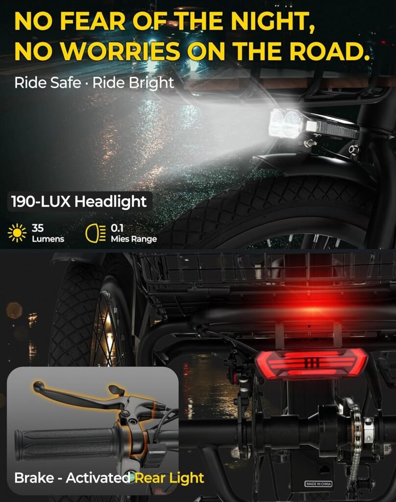 Skeri electric tricycle safety